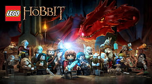 Lego The Hobbit digital wallpaper, LEGO, The Hobbit, video games