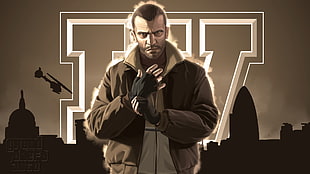man in bomber jacket game character