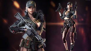 Crossfire female game character