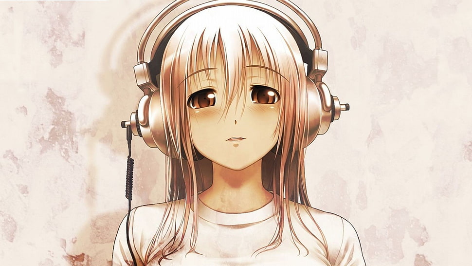 girl anime character illustration HD wallpaper