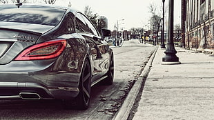 silver car, Mercedes-Benz, supercars, car, Mercedes-AMG HD wallpaper