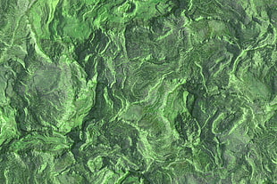 green abstract illustration, Geological surfaces, Land, Structure