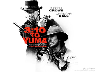 3:10 To Yuma movie poster, 3:10 to Yuma, movie poster, western HD wallpaper