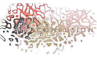 Confusion illustration wallpaper, modern, abstract, vintage, typo