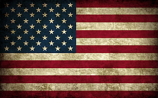 USA flag illustration, flag, USA, American flag