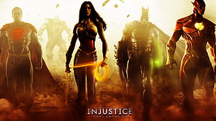 Justice League, Superman, Flash, Batman HD wallpaper