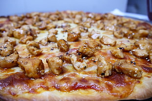 pizza, food, pizza, closeup, blurred HD wallpaper