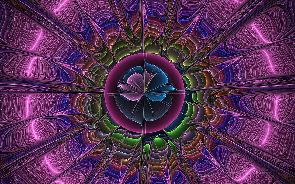 Dives,  Circle,  Pattern,  Light HD wallpaper
