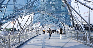 photograph of bridge HD wallpaper