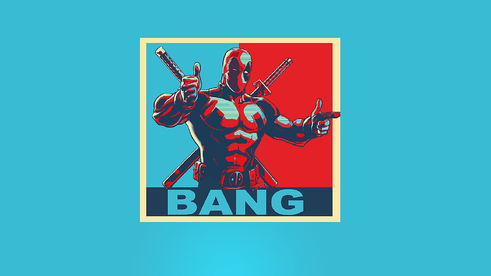Marvel Deadpool character HD wallpaper