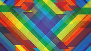 multicolor abstract digital wallpaper