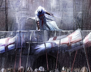 Assassin's Creed Unity painting