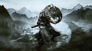 Skyrim game poster