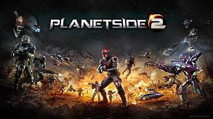 Planet Side 2 digital wallpaper, Planetside, Planetside 2, video games