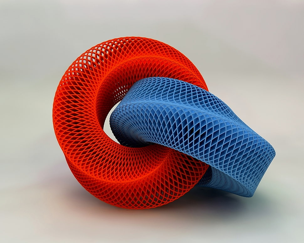 red and blue wallpaper HD wallpaper