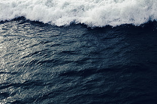 seawaves photography HD wallpaper