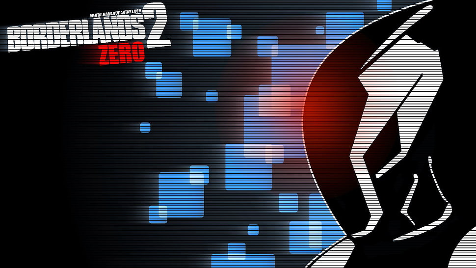Borderlands 2 Zero poster, Borderlands 2, Zer0, Zero, video games HD wallpaper