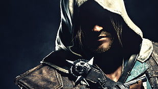 Assassin's Creed character, Edward Kenway, hoods
