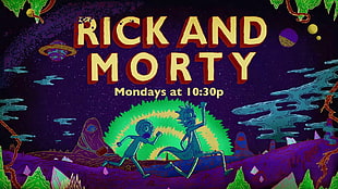 Rick and Morty digital wallpaper, Rick and Morty, Rick Sanchez, Morty Smith HD wallpaper