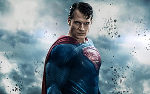 Superman digital wallpapper, Superman, Batman v Superman: Dawn of Justice, Man of Steel, DC Comics