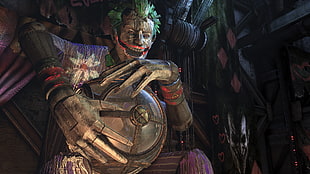 The Joker illustration, Batman: Arkham City, video games