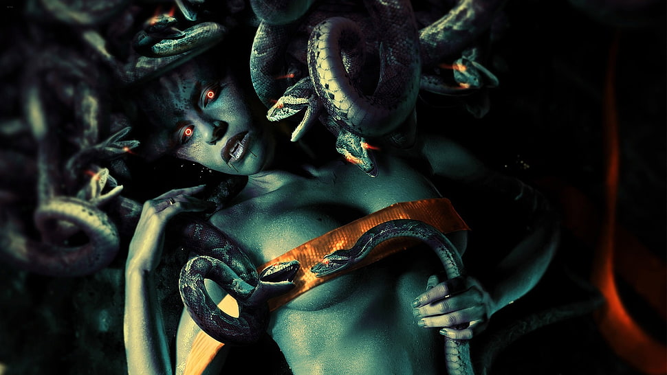 Medusa wallpaper, Medusa HD wallpaper