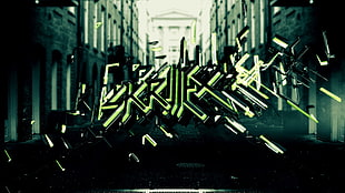 Skrillex album cover, Skrillex, digital art