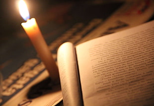 white book page and candle, Harry Potter and the Sorcerer's Stone, Harry, candles, books