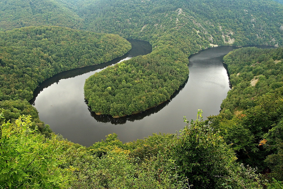 river HD wallpaper
