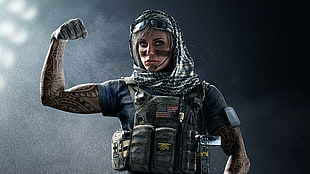 Rainbow Six Siege Valkyrie digital wallpaper