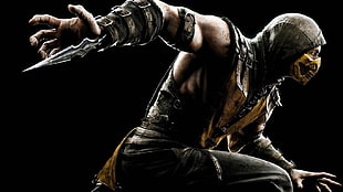 Mortal Kombat X Scorpion, video games, Scorpion (character), Mortal Kombat, Scorpion (character) HD wallpaper