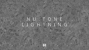 Nu tone lightning text, nu:tone, drum and bass, music, Hospital Records