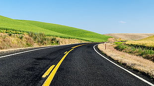 empty road at daytime, road