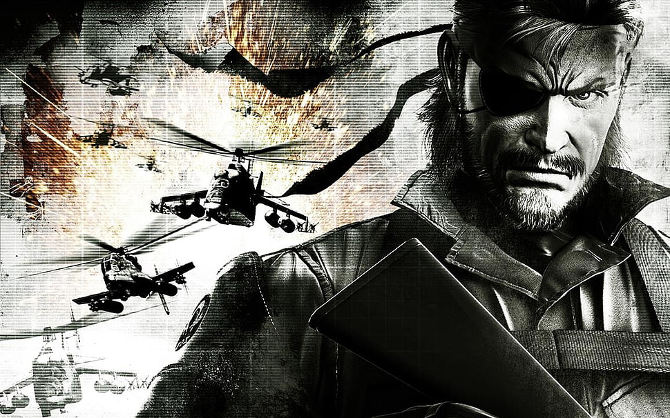 Metal Gear Solid Snake digital wallpaper HD wallpaper