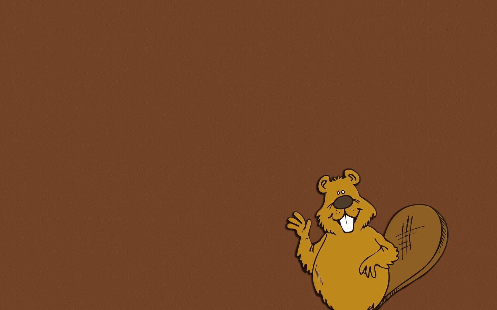 brown animal cartoon illustration