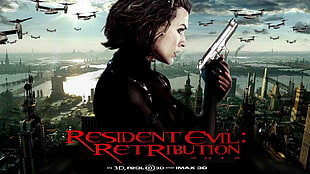 Resident Evil: Retribution wallpaper, movies, Resident Evil: Retribution, Milla Jovovich 