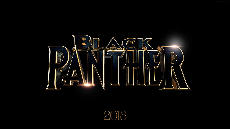 Black Panther poster HD wallpaper
