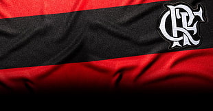 black and red textile, Flamengo, Torcida, Rio de Janeiro, soccer