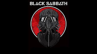 Black Sabbath band logo, music, Black Sabbath, heavy metal HD wallpaper