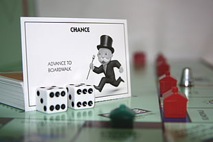 Monopoly board game set