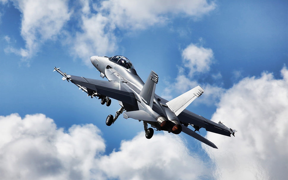 gray fighter jet, warplanes, military aircraft, aircraft, military HD wallpaper