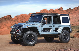 Jeep Switchback on desert