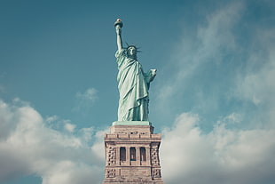 Statue of Liberty, New York, statue, Statue of Liberty, New York City, USA HD wallpaper