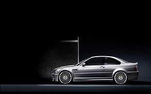 gray coupe, E-46, BMW M3 , BMW, car HD wallpaper