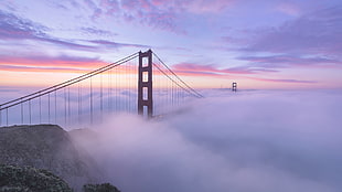 The Golden Gate Bridge, landscape, 360 Bridge HD wallpaper