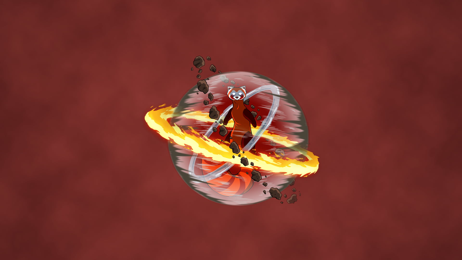 animated character wallpaper, Avatar: The Last Airbender, Fire ferret, Pabu