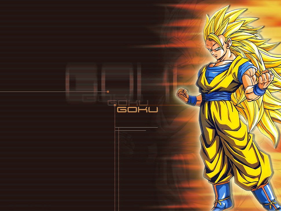 Son Goku Super Saiyan 3 artwork, Son Goku, Dragon Ball Z, Super Saiyan 3, video games HD wallpaper