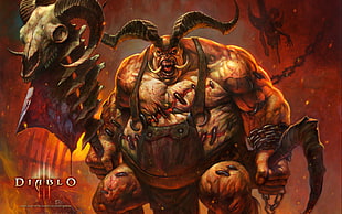 Diablo game character the Butcher illustration