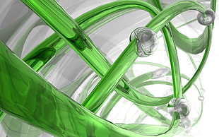 green glass illustration