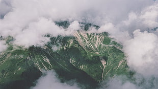 green mountain, landscape HD wallpaper